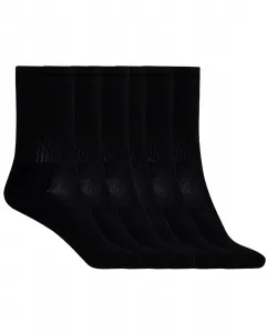 Хлопковые носки в рубчик Basix, 6 шт Punto Blanco, черный