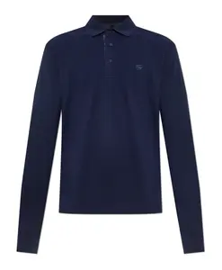Поло с логотипом Etro, синий