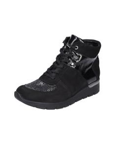 Ботильоны WALDLÄUFER Schnürn, черный