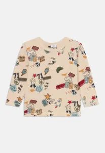 Футболка с длинными рукавами и значками Hust & Claire, Wheat