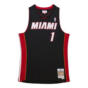 Джерси Mitchell & Ness x NBA Miami Heat Black 2012-13 Jersey 'Chris Bosh 1', черный