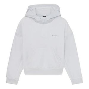 Толстовка спортивная минималистичная повседневная пуловер New Balance, серый