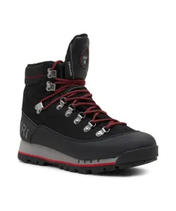 F2Rock02 кожаные треккинговые ботинки Napapijri, черный