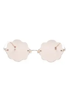 Солнцезащитные очки Quinn Megane and Me, золотой