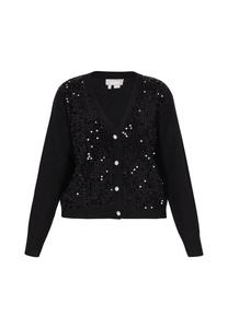 Вязаный кардиган Usha, черный