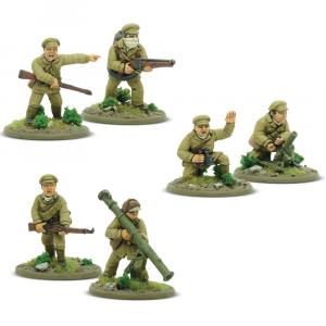 Миниатюра Warlord Games Bolt Action: Korean War - Chinese PVA Weapons Teams