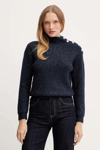 Свитер MSTORI из смесовой шерсти Morgan, темно-синий