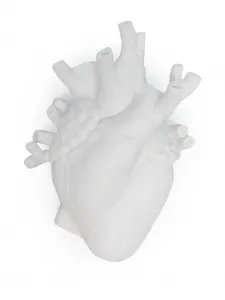 Фарфоровая шкатулка love in box, 20,5х14х3 см, Seletti, белый