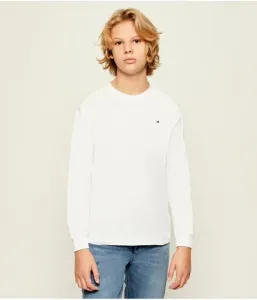 Лонгслив regular fit Tommy Hilfiger, белый