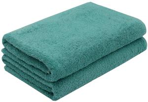 Банные полотенца Zollner 00000320 2er-Set, бирюзовый