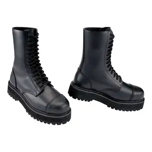 Ботинки Brandit Plateau Phantom с 14 люверсами, черный