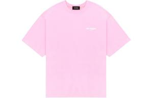 Футболка SS23 унисекс розовая We11Done, розовый