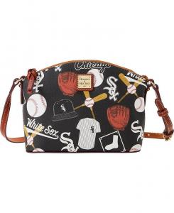 Женская сумка через плечо Chicago White Sox Game Day Suki Dooney & Bourke, черный