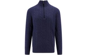 Толстовка мужская темно-синяя Loro Piana, темно-синий