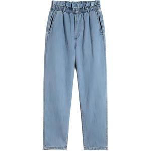 GAP Дышащие джинсы серии Breathable для женщин, светлый голубой