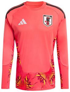 Вратарская футболка Adidas Japan 26 Home с длинным рукавом, красный
