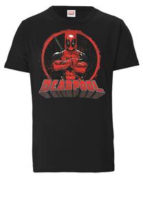 Классическая футболка LOGOSHIRT Shirt Deadpool, черный