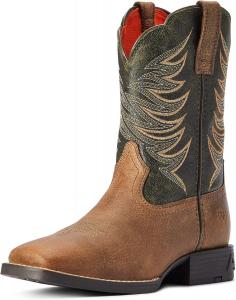 Ковбойские сапоги ARIAT Firecatcher для детей (малыши/старшие дети), коричневый