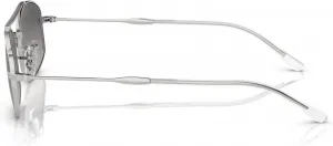 Солнцезащитные очки Ray-Ban унисекс Rb3719 овальной формы, Silver/Grey Gradient Polarized