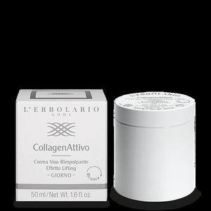 Дневной крем для лица с эффектом подтяжки и уплотнения кожи, со сменным блоком, 50 мл L'Erbolario Collagenattivo
