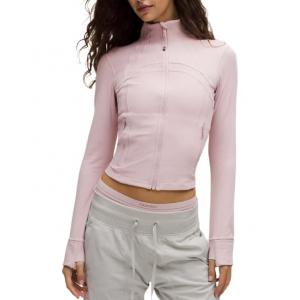 Женское пальто для йоги Lululemon, porcelain розовый/poik