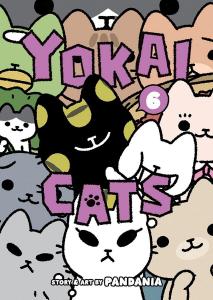 Манга Yokai Cats Manga Volume 6 (Color)