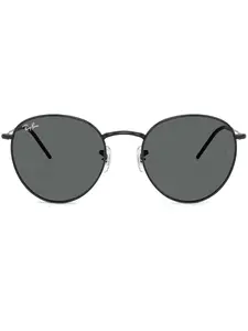 Солнцезащитные очки Round Reverse Ray-Ban, черный
