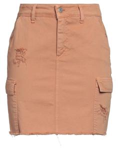 Джинсовая юбка Haveone, песочный