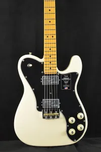 Fender American Professional II Telecaster Deluxe Олимпийский белый, гриф из клена