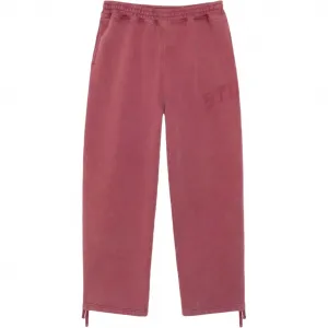 Флисовые брюки с принтом Faded Stussy, marine синий