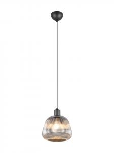 Trio Leuchten Подвесной светильник TARIFA черного матового цвета