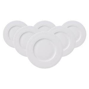 Тарелки для завтрака Тарелка для завтрака White Pearl Ø 22,7 см, набор из 6 штук, белая Villeroy & Boch, белый