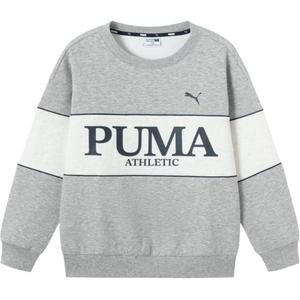Свитшот Sportstyle Collection Athletic Kids' PUMA, серый