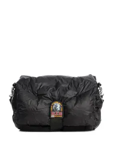 Стеганая сумка на плечо с логотипом Parajumpers, черный
