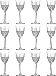 Бокалы для вина Brilliant - 230 мл - упаковка из 12 штук RCR Crystal