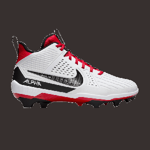 Бутсы Nike Alpha Menace Strong 'White Black University Red', белый