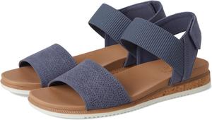 Сандалии BOBS from SKECHERS Desert Kiss Low - Top Look, цвет Slate