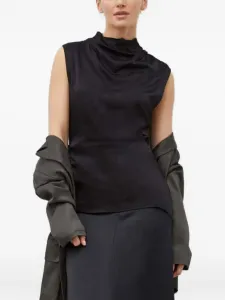 Топ с воротником-хомутом Day Birger Et Mikkelsen, черный