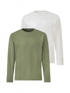 Функциональный лонгслив John Devin, цвет khaki/blau