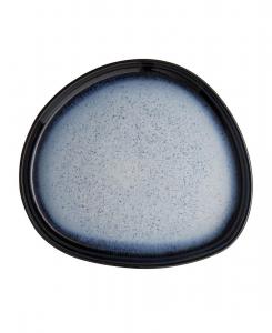 Большое органическое блюдо "Хало" Denby, черный