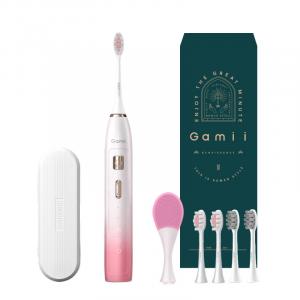 Электрическая зубная щетка Jia Hemei, T10 Gradient Powder + Cleansing Brush Head*2 + Sensitive Brush Head*2 Cleansing Brush*1 + Storage Box*1 Set