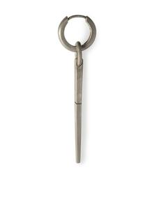 Серьга-кольцо Parts of Four, серебряный