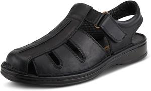 Мужские кожаные сандалии Spring Step Laredo, черный