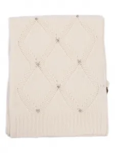 Шарф с украшением в виде ромбов Kangra, розовый