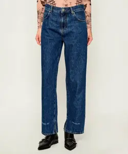 Милые джинсы Loose fit Pinko, синий