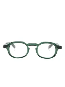 Очки в круглой оправе Factory900, зеленый