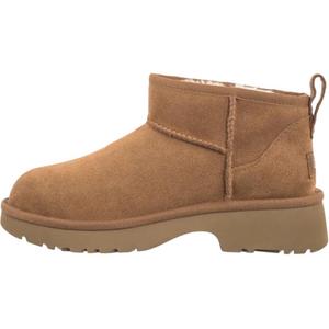 UGG Классические ультра мини ботинки Kids' Slip Resistant Abrasion Resistant Brown Teenagers