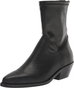 DKNY Women's Raelani Pointed Toe Bootie, Black