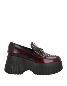 Лоферы Hogan, бордовый