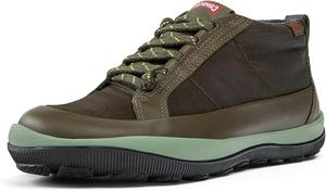 Женские ботильоны Camper средней высоты с кружевом, Dark Green 002